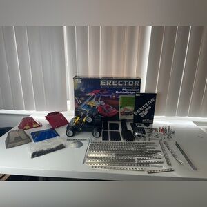 Ideal Erector Motorized Battle Brigade #7312 (please see pics)